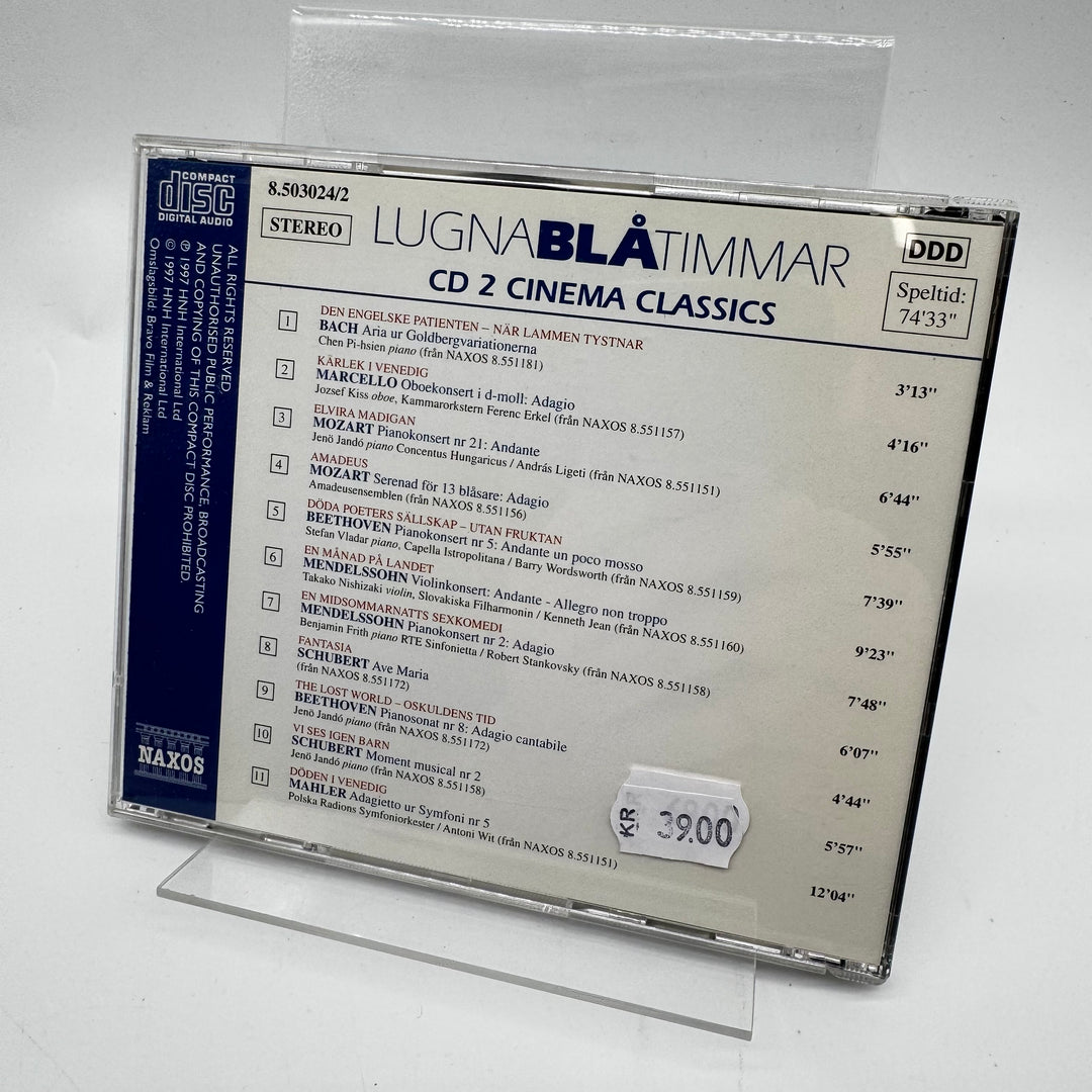 Retro CD Lugnablatimmar Cinema Classics Naxos