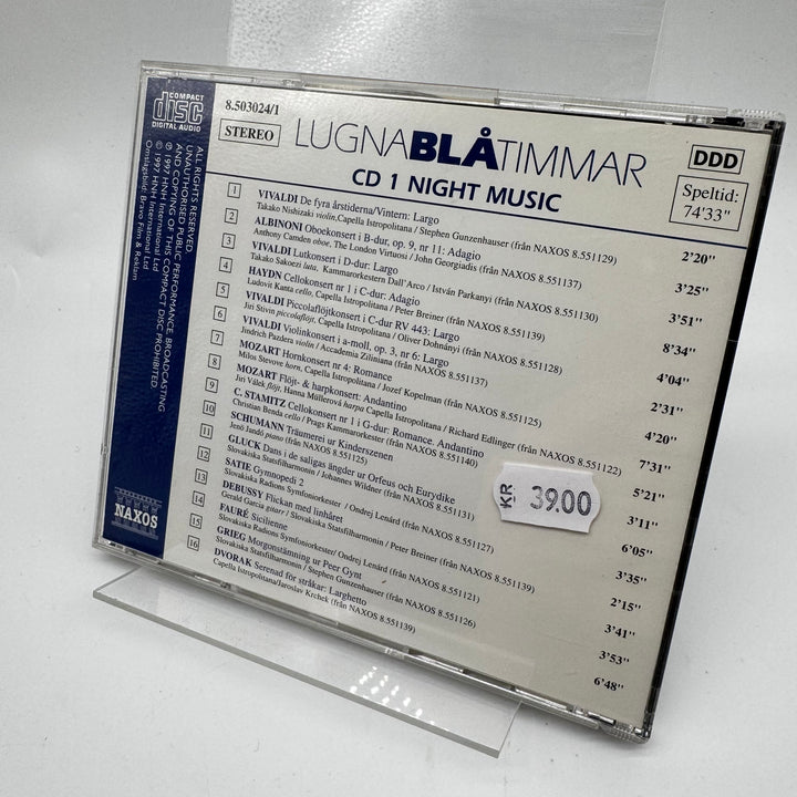 Klassisk Musik CD Naxos Avkopplande