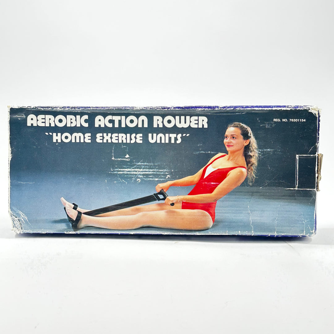 Retro Aerobic Action Rower hemmaträningsband kompakt