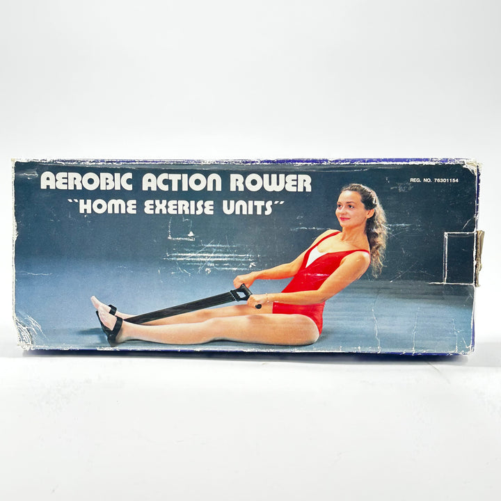 Retro Aerobic Action Rower hemmaträningsband kompakt