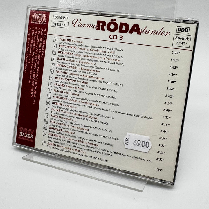 Klassisk CD Naxos Beethoven Mozart Begagnad