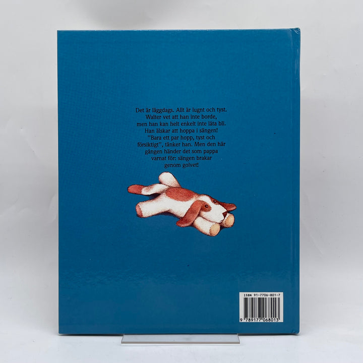 Färgglad barnbok Hoppa inte i sängen!