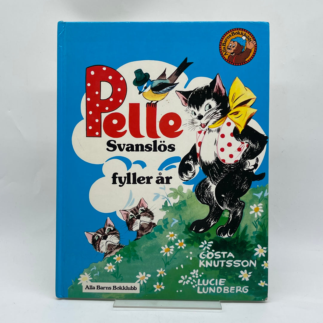 Pelle Svanslös fyller år barnbok retro