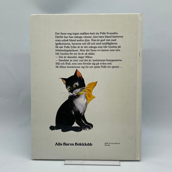 Pelle Svanslös fyller år barnbok retro
