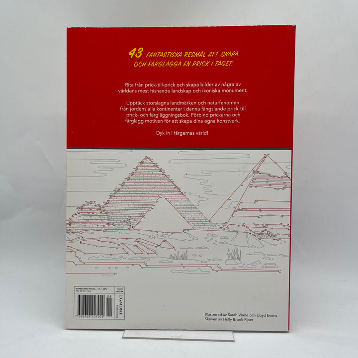 Prick-till-prick-bok Fantastiska Resmål Tegmont