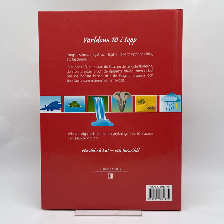 Världens 10 i topp bok från Liber