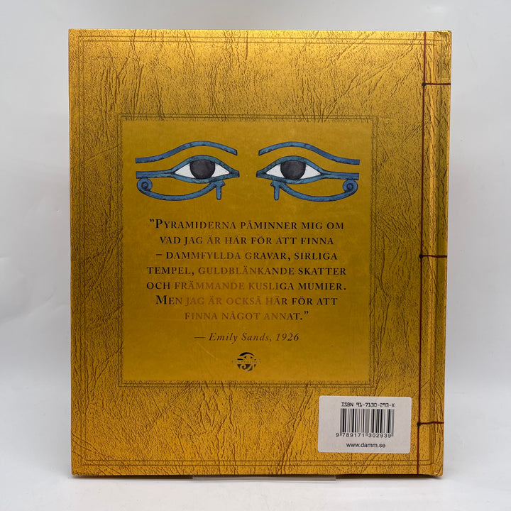 Retro egyptologibok med färgstarkt Fenixomslag