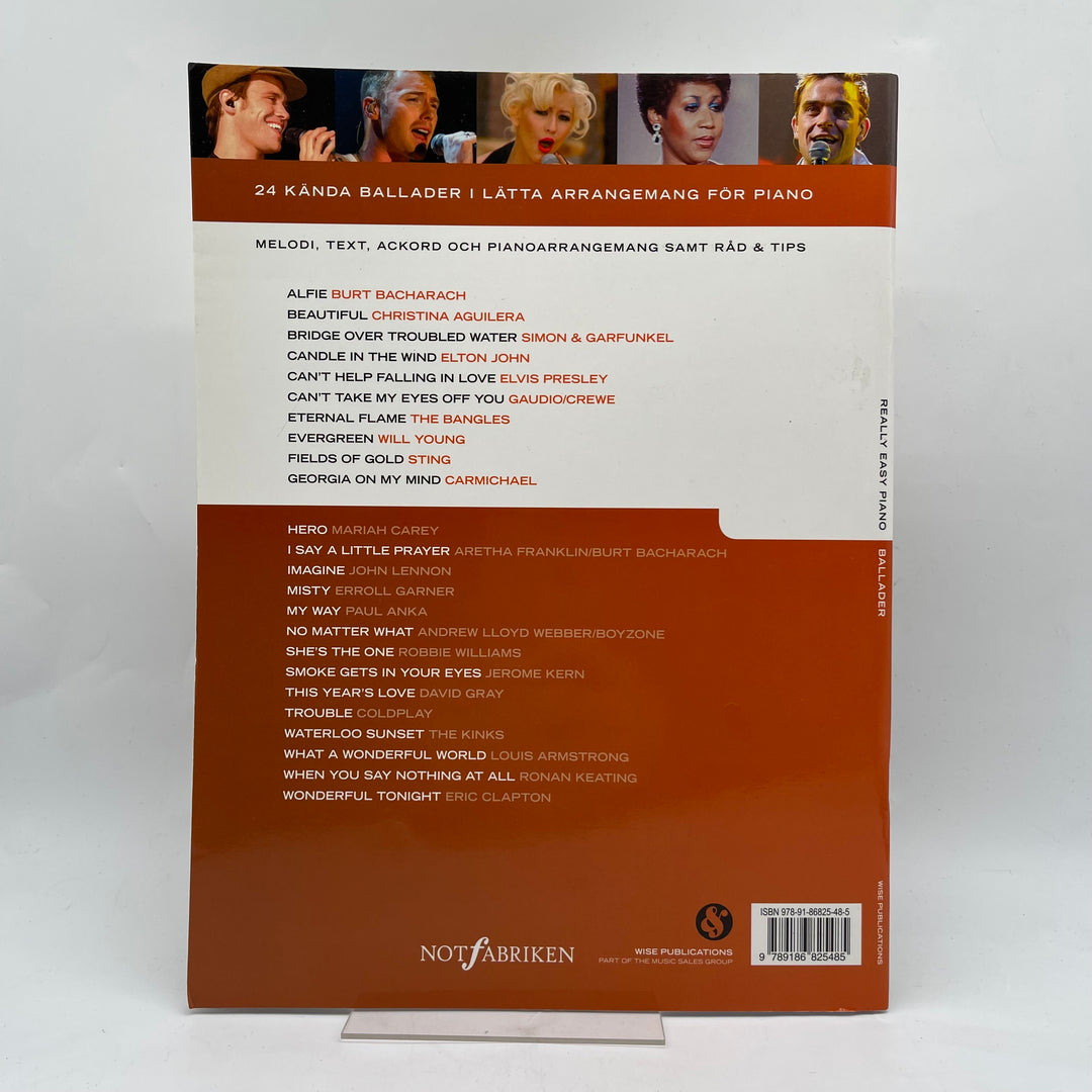 Balladbok för Piano av Notfabriken