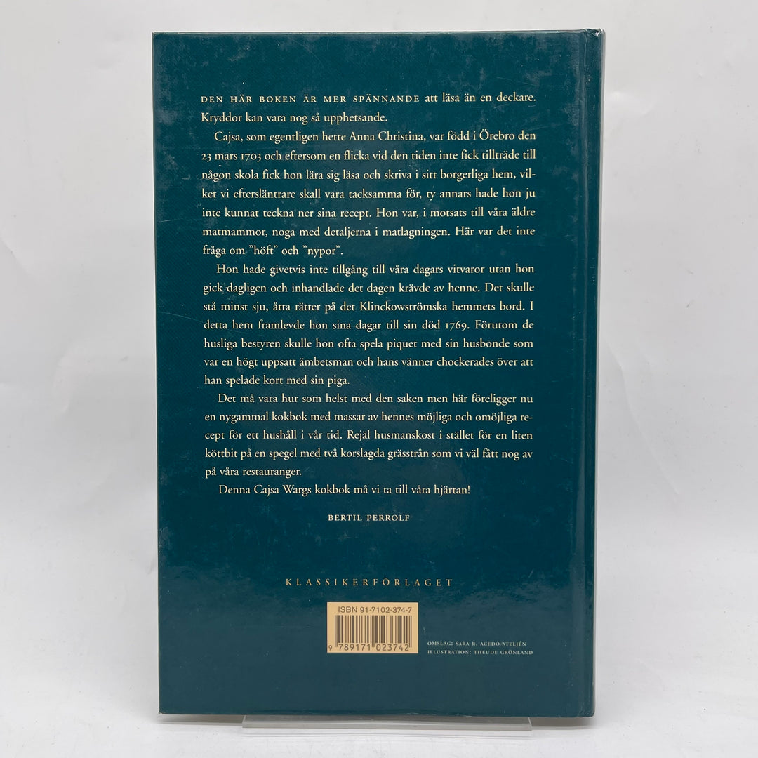 Cajsa Wargs Kokbok Retro Klassikerförlaget