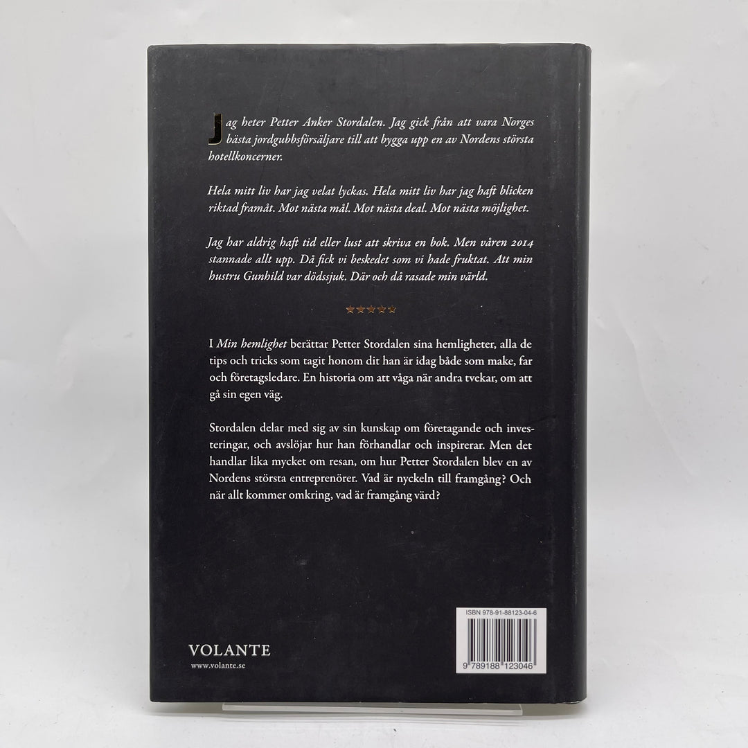 Min Hemlighet Bok av Petter Stordalen