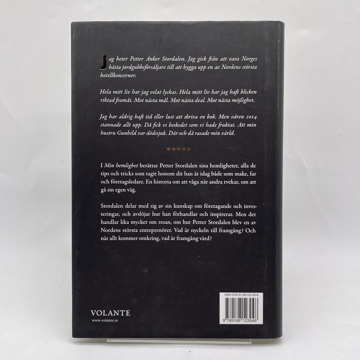 Min Hemlighet Bok av Petter Stordalen