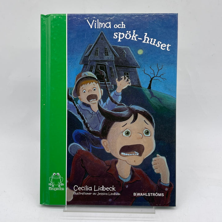Vilma och spök-huset barnbok av Cecilia Lidbeck