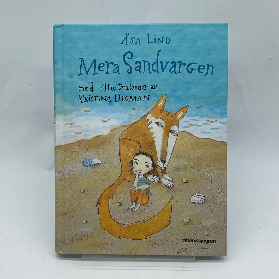 Barnbok Mera Sandvargen Åsa Lind Begagnad