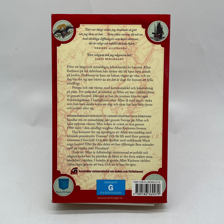 Humorfylld roman Hundraåringen av Jonas Jonasson