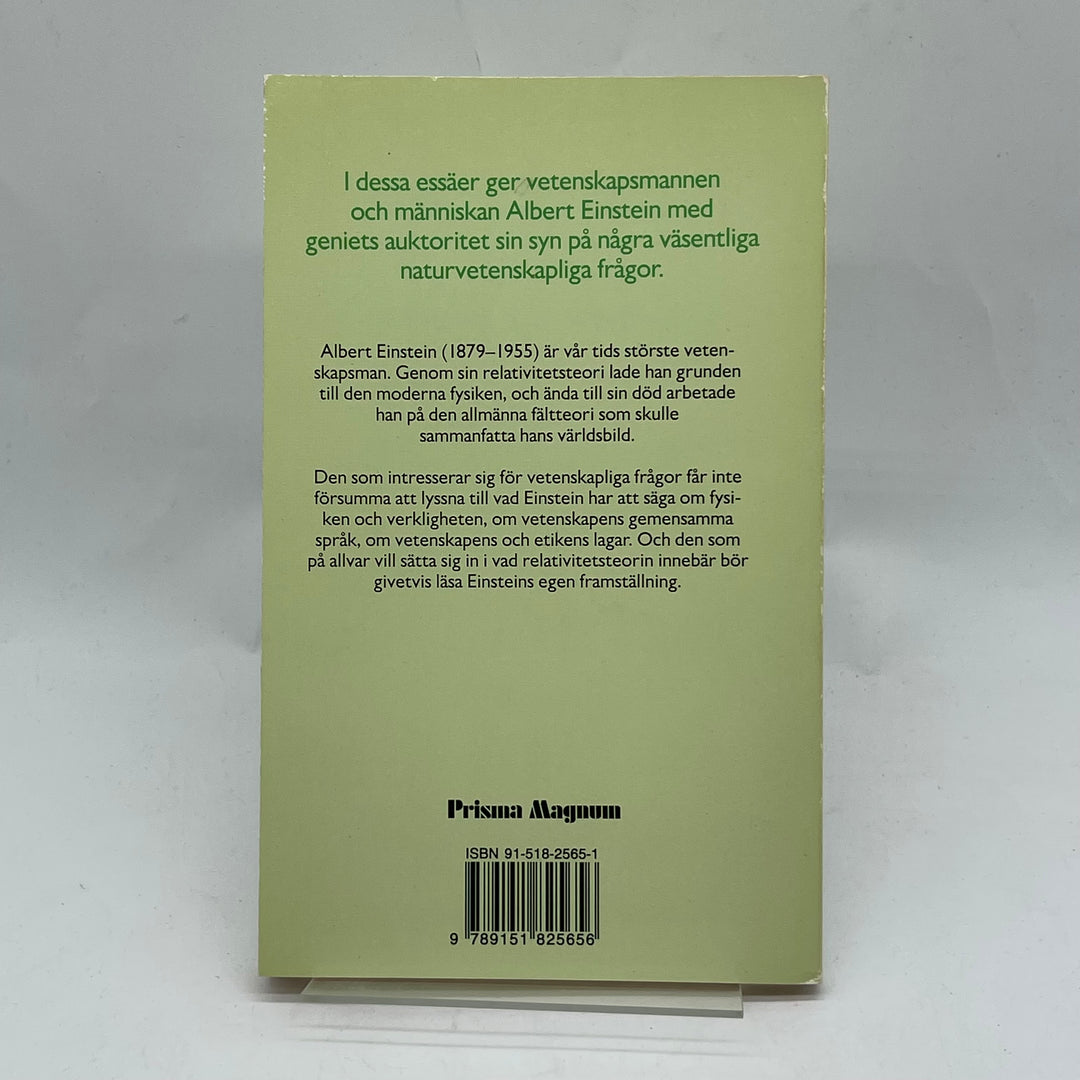 Albert Einsteins Om Naturvetenskapen Bok Begagnad