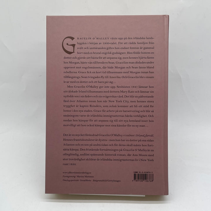 Historisk Roman Irland Farväl Retro Bok