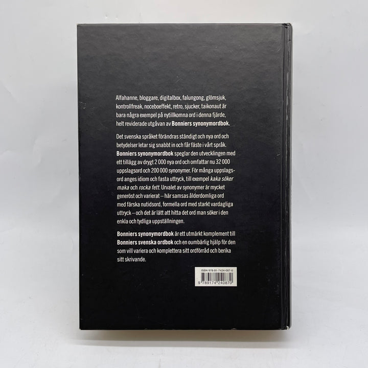 Bonniers Synonymordbok Fjärde Upplagan Retro