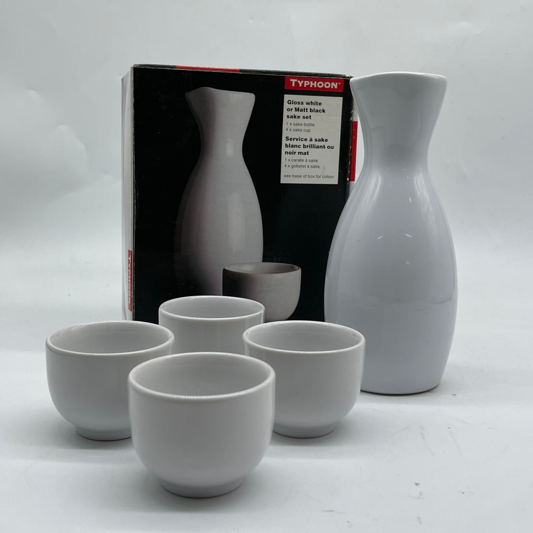 Elegant Typhoon säkeset i vit keramik