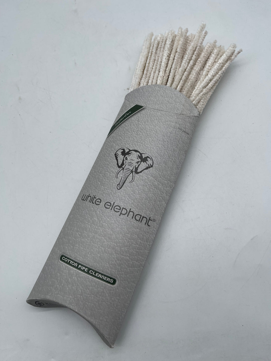 White Elephant bomullspiprensare extra lång