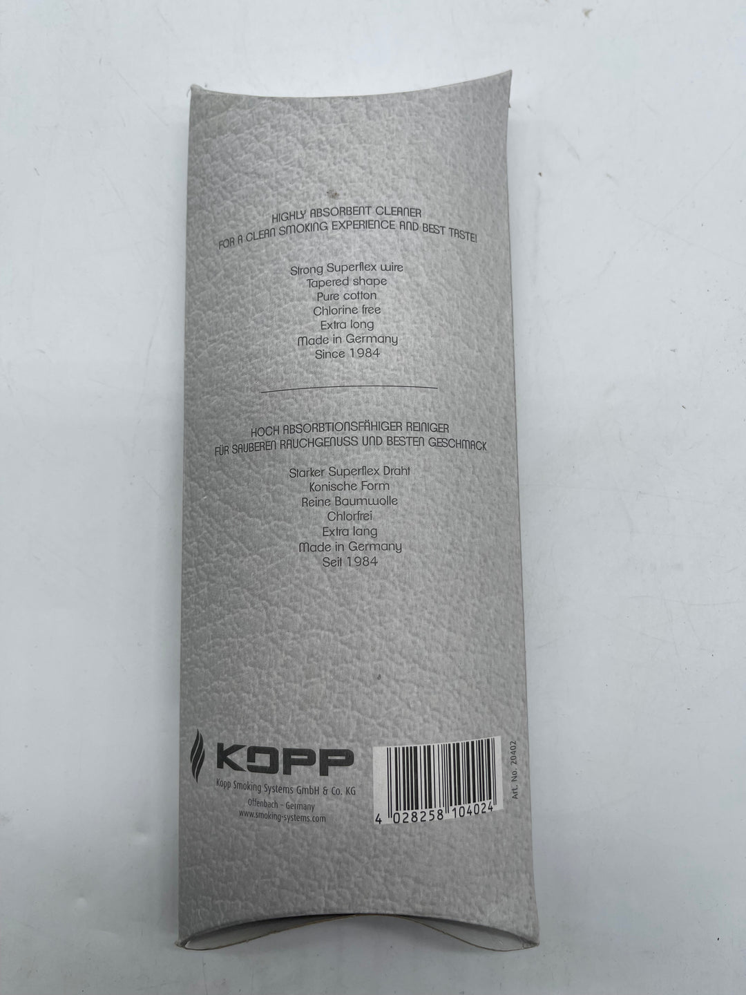 White Elephant bomullspiprensare extra lång