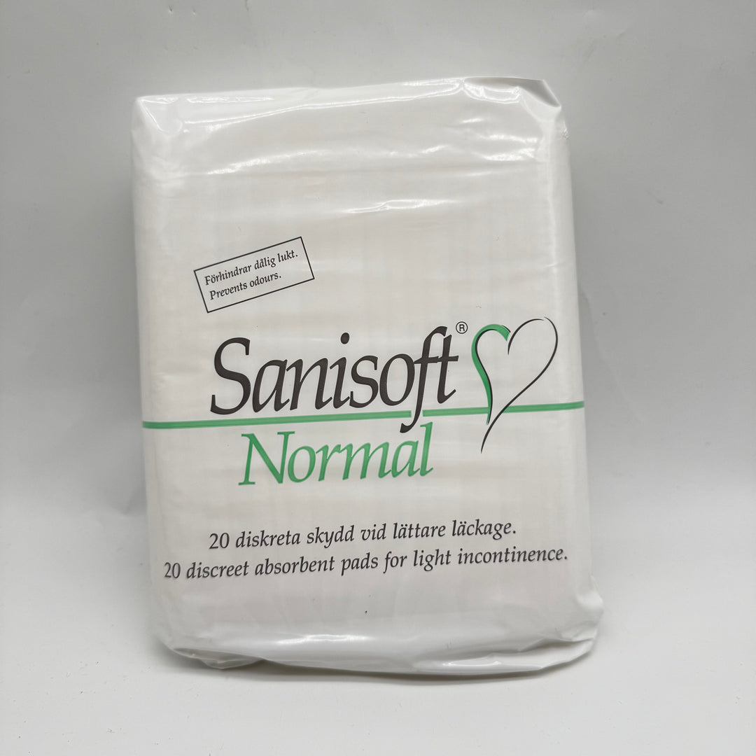 Sanisoft Normal Diskreta Absorbentpads Inkontinensskydd
