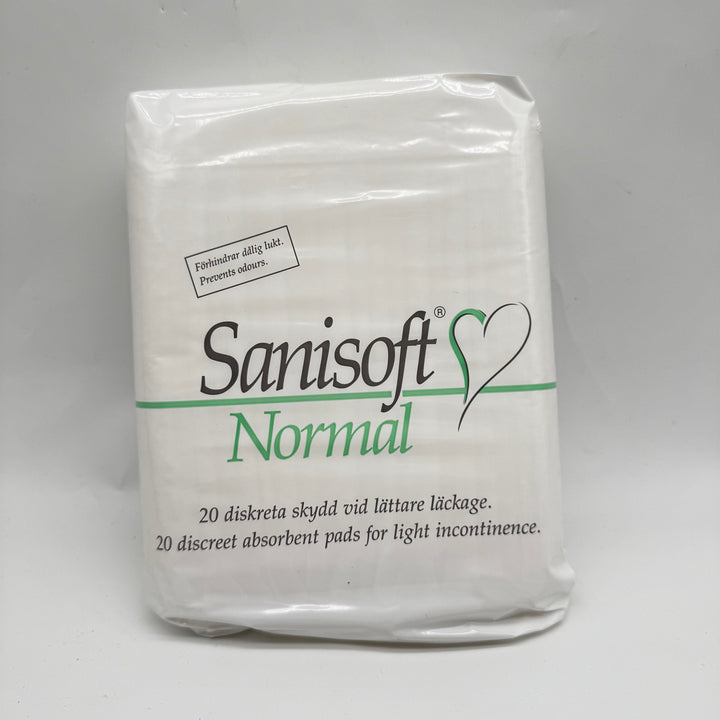 Sanisoft Normal Diskreta Absorbentpads Inkontinensskydd
