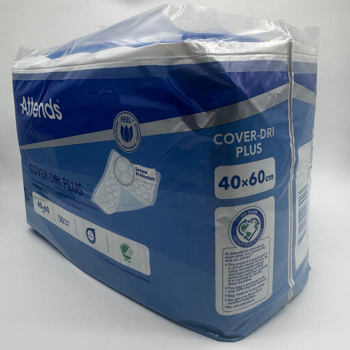 Attends Cover-Dri Plus skyddsunderlägg engångsunderlägg