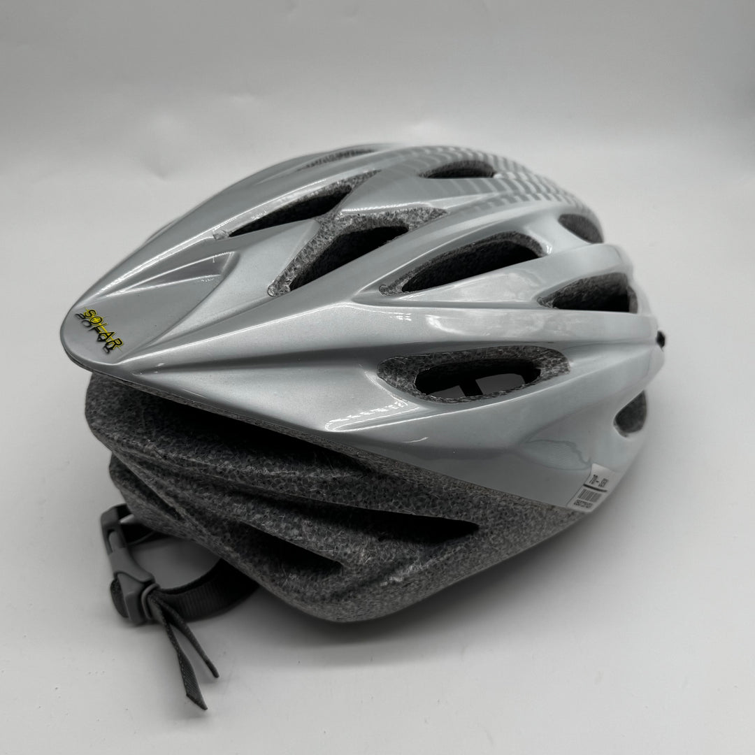 Bell cykelhjälm i silver, medium storlek