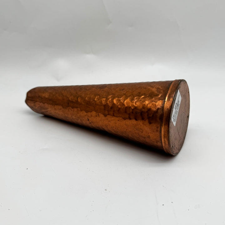 Retro Kopparvas med Hammarslagen Finish