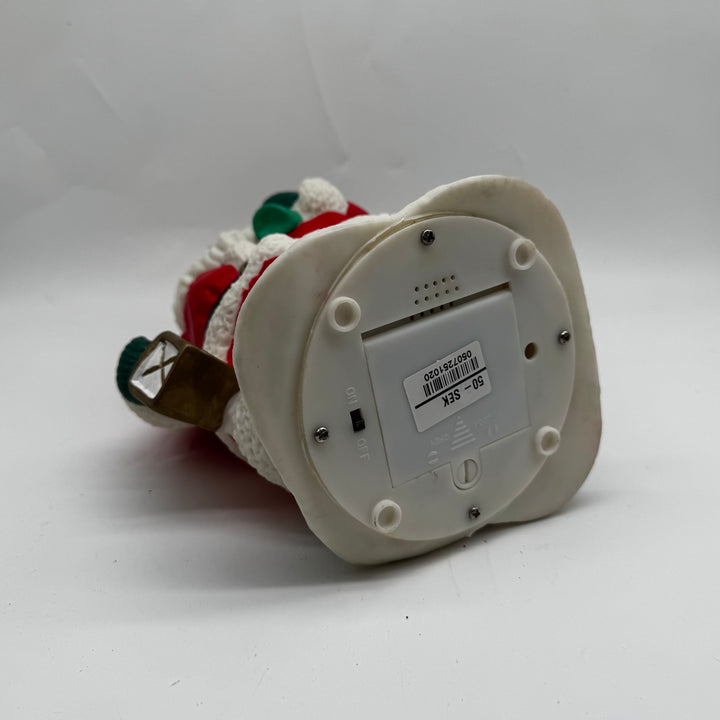 Musikalisk tomtefigur i röd dräkt 25 cm