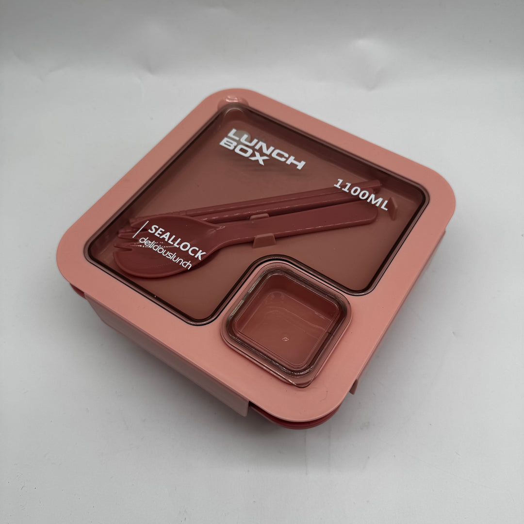 Modern rosa matlåda i retrostil Sealock