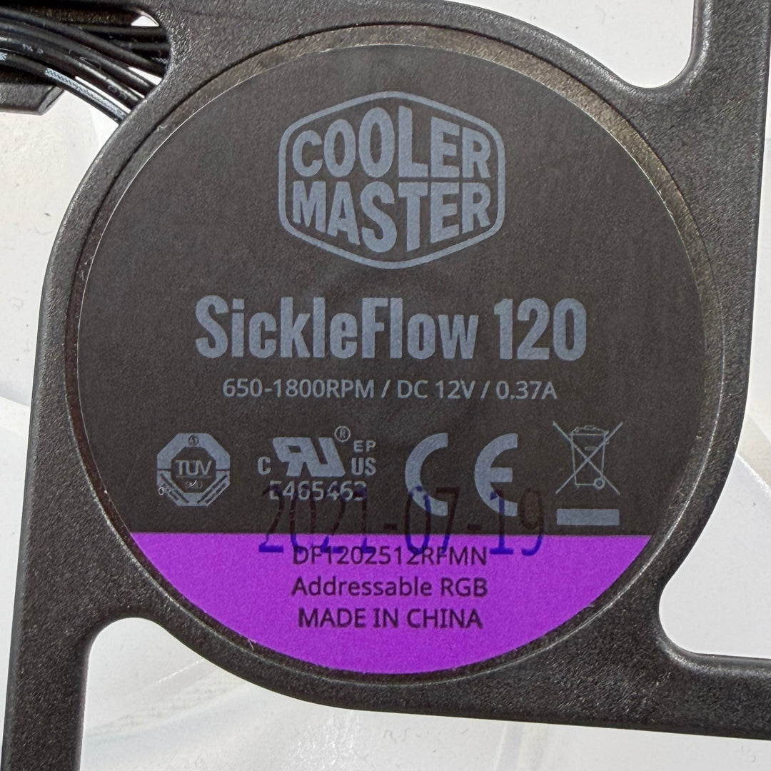 Cooler Master SickleFlow 120 RGB-fläkt begagnad