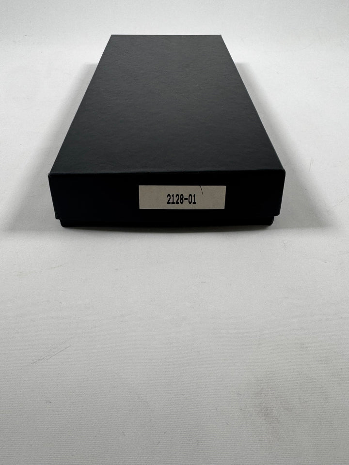 Elegant svart smoking-set – fluga & cummerbund i presentförpackning