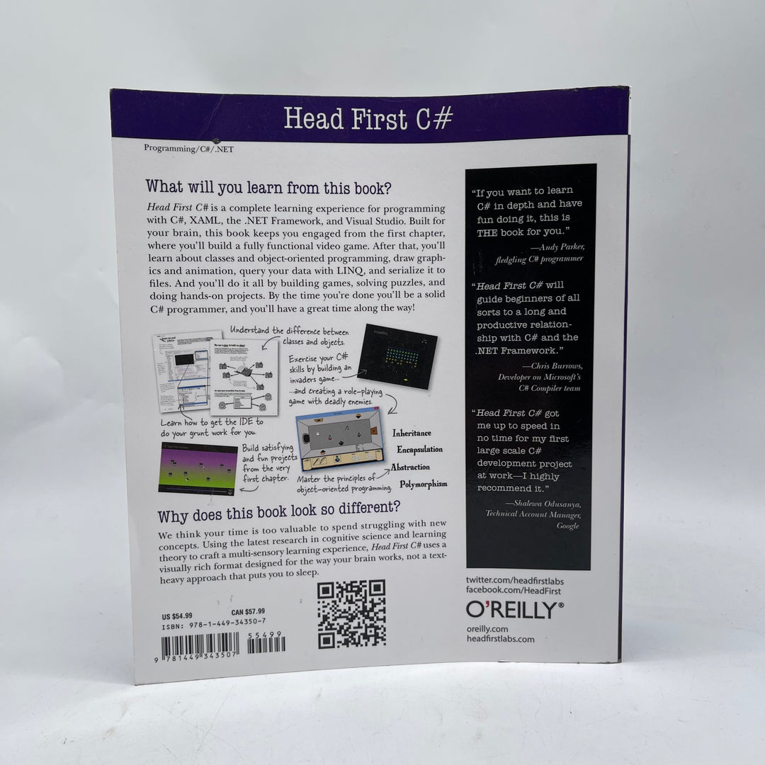 Head First C# Bok från O'Reilly