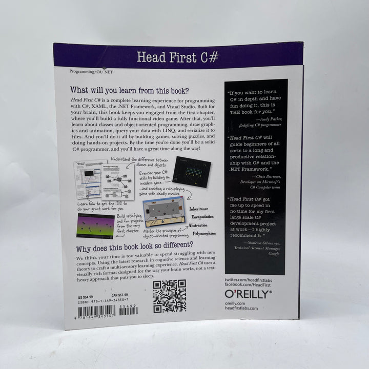 Head First C# Bok från O'Reilly