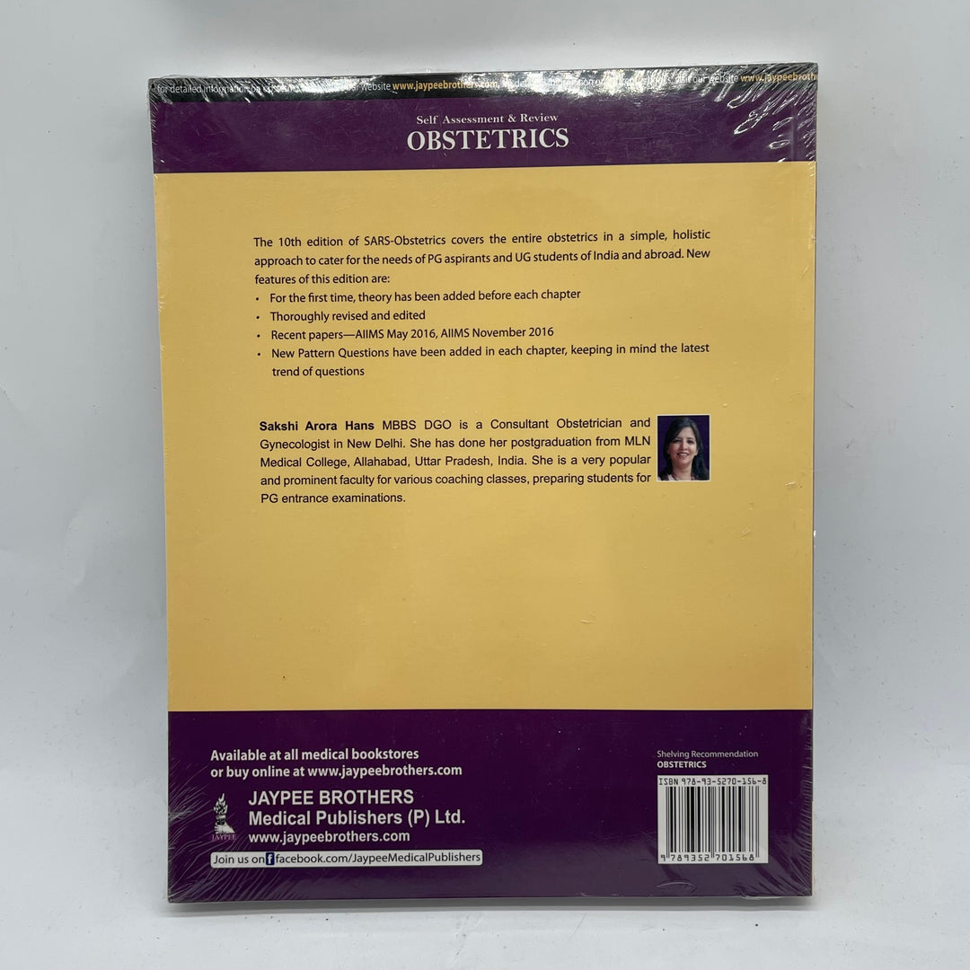 Obstetrik Bok Sakshi Arora Hans Tionde Upplagan