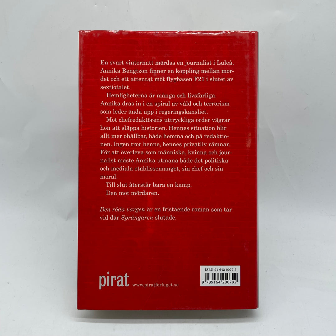 Liza Marklund Deckare Den Röda Vargen Begagnad