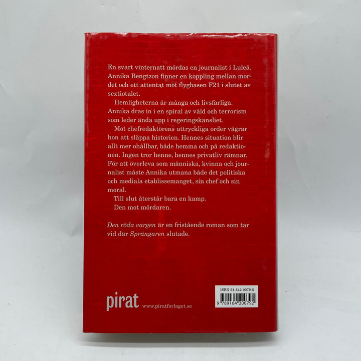 Liza Marklund Deckare Den Röda Vargen Begagnad