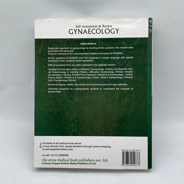Gynekologi Lärobok Tredje Upplagan Sakshi Arora