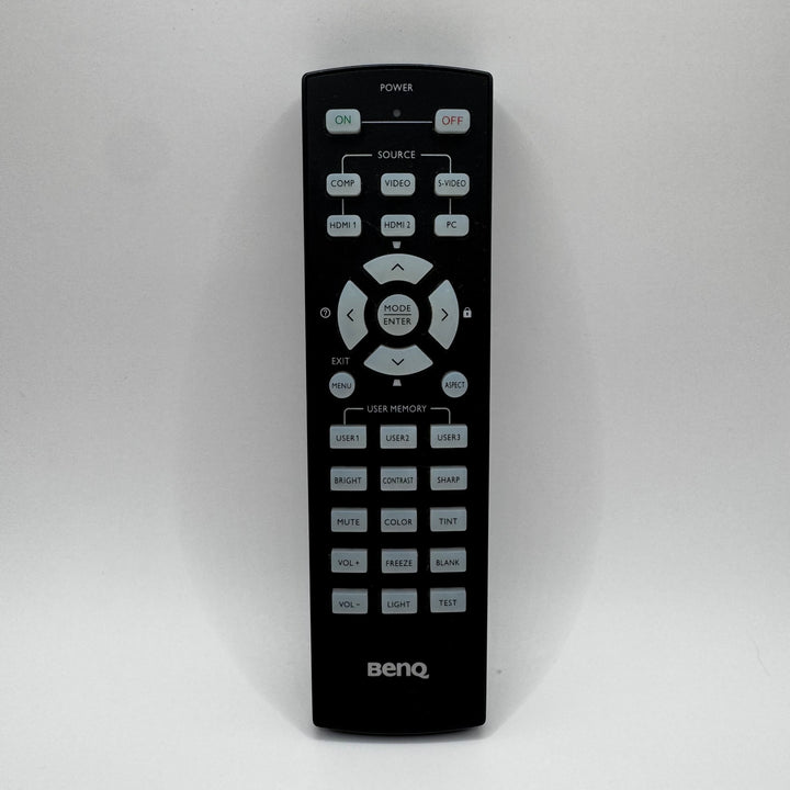 BenQ fjärrkontroll stilren modern elektronik