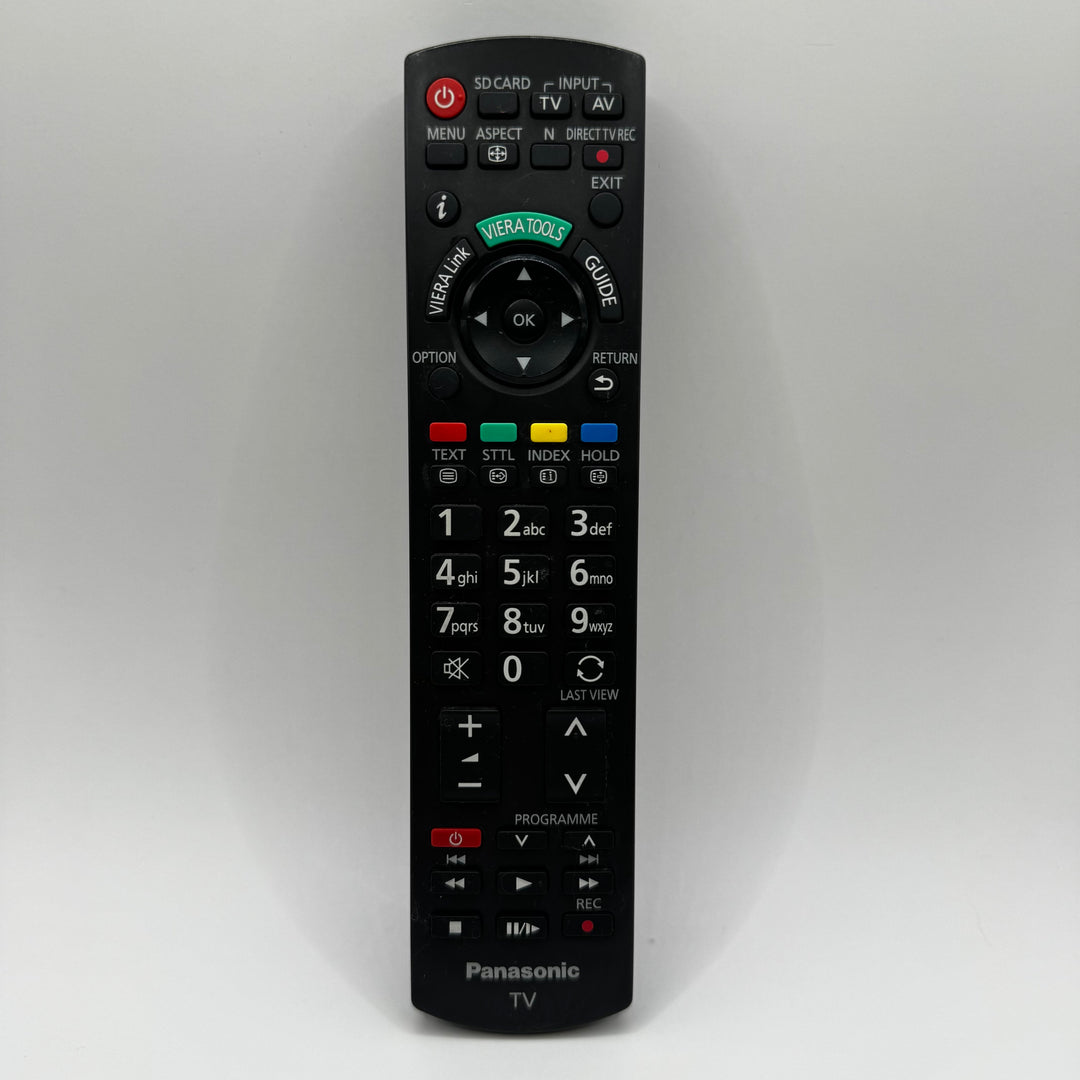 Elegant Panasonic fjärrkontroll i plast, begagnad