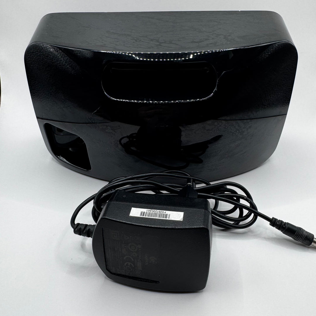 Elegant svart Logitech Squeezebox radio med wi-fi