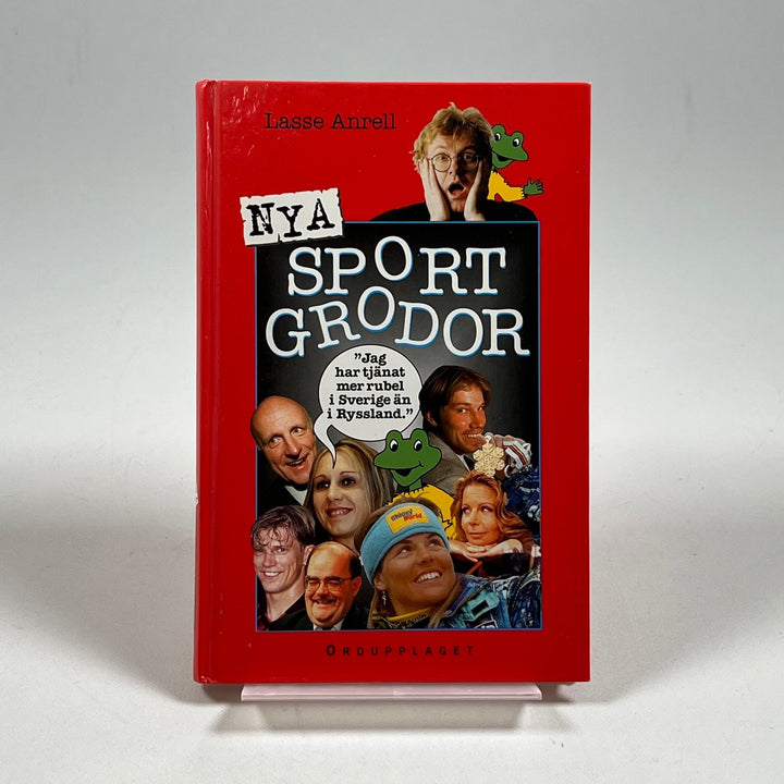 Lasse Anrell Nya Sport Grodor - Humorbok på Svenska - Homy Secondhand Online