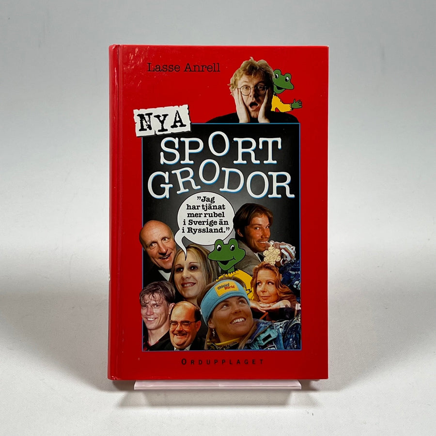 Lasse Anrell Nya Sport Grodor - Humorbok på Svenska - Homy Secondhand Online