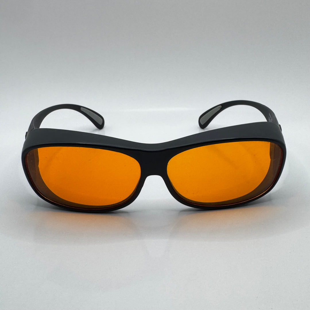 Multilens skyddsglasögon med orange linser