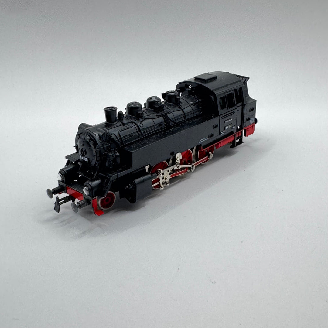 Detaljerad ånglokmodell retro VEB Eisenbahn