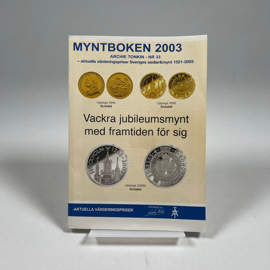 Myntboken 2003 – Guide till Svenska Jubileumsmynt - Homy Secondhand Online