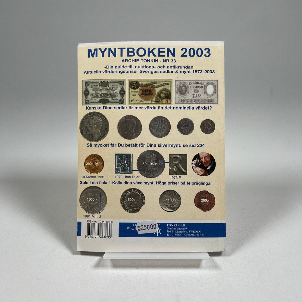 Myntboken 2003 – Guide till Svenska Jubileumsmynt - Homy Secondhand Online
