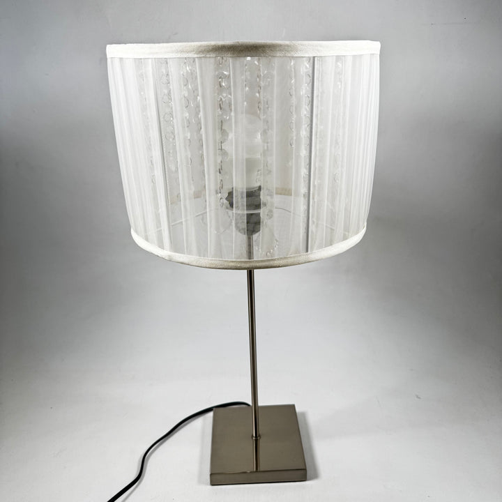 Elegant bordslampa i silver Hemtex Marta