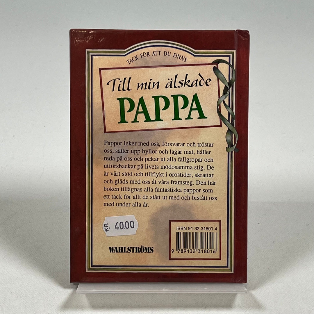 Kärleksfull Gåvobok Till Älskade Pappa - Homy Secondhand Online